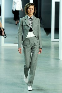 Derek Lam, Fall/Winter 2012. New York Fashion Week 2012. [Photo by Fernanda Calfat/Getty Images for Mercedes-Benz Fashion Week]