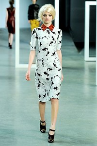 Derek Lam, Fall/Winter 2012. New York Fashion Week 2012. [Photo by Fernanda Calfat/Getty Images for Mercedes-Benz Fashion Week]