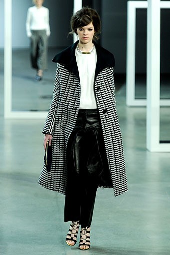 Derek Lam, Fall/Winter 2012. New York Fashion Week 2012. [Photo by Fernanda Calfat/Getty Images for Mercedes-Benz Fashion Week]