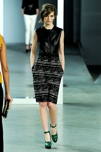 Derek Lam, Fall/Winter 2012. New York Fashion Week 2012. [Photo by Fernanda Calfat/Getty Images for Mercedes-Benz Fashion Week]