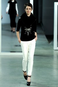 Derek Lam, Fall/Winter 2012. New York Fashion Week 2012. [Photo by Fernanda Calfat/Getty Images for Mercedes-Benz Fashion Week]