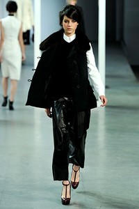 Derek Lam, Fall/Winter 2012. New York Fashion Week 2012. [Photo by Fernanda Calfat/Getty Images for Mercedes-Benz Fashion Week]