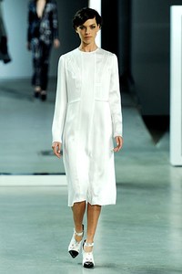 Derek Lam, Fall/Winter 2012. New York Fashion Week 2012. [Photo by Fernanda Calfat/Getty Images for Mercedes-Benz Fashion Week]