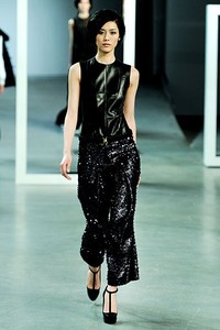 Derek Lam, Fall/Winter 2012. New York Fashion Week 2012. [Photo by Fernanda Calfat/Getty Images for Mercedes-Benz Fashion Week]