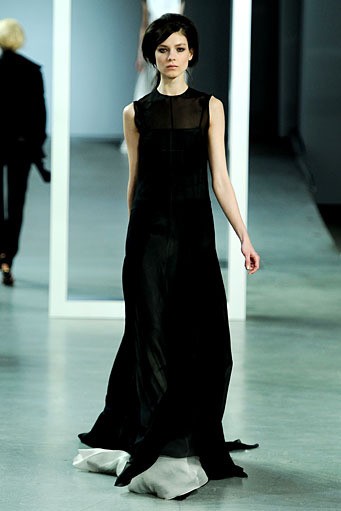 Derek Lam, Fall/Winter 2012. New York Fashion Week 2012. [Photo by Fernanda Calfat/Getty Images for Mercedes-Benz Fashion Week]