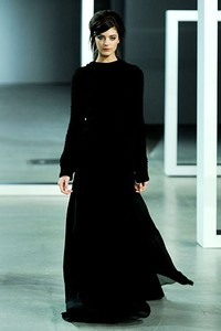 Derek Lam, Fall/Winter 2012. New York Fashion Week 2012. [Photo by Fernanda Calfat/Getty Images for Mercedes-Benz Fashion Week]