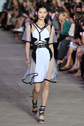 Prabal Gurung, Spring/Summer 2012. New York Fashion Week 2012. [Photo by Slaven Vlasic/Getty Images]