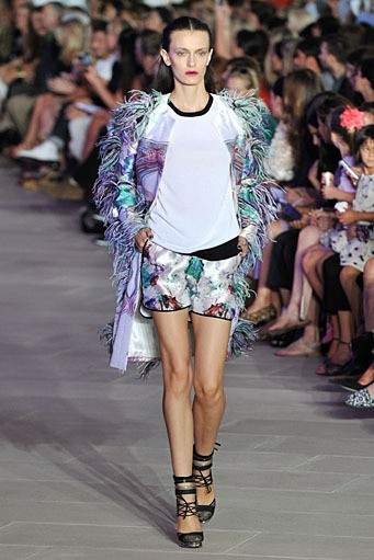 Prabal Gurung, Spring/Summer 2012. New York Fashion Week 2012. [Photo by Slaven Vlasic/Getty Images]