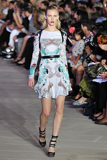 Prabal Gurung, Spring/Summer 2012. New York Fashion Week 2012. [Photo by Slaven Vlasic/Getty Images]