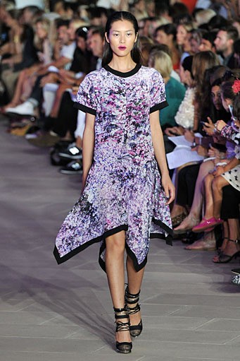 Prabal Gurung, Spring/Summer 2012. New York Fashion Week 2012. [Photo by Slaven Vlasic/Getty Images]