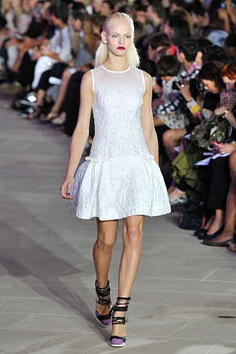 Prabal Gurung, Spring/Summer 2012. New York Fashion Week 2012. [Photo by Slaven Vlasic/Getty Images]