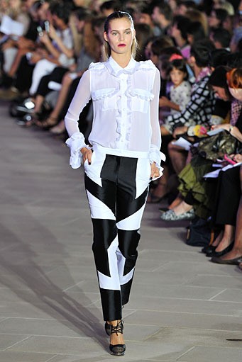 Prabal Gurung, Spring/Summer 2012. New York Fashion Week 2012. [Photo by Slaven Vlasic/Getty Images]