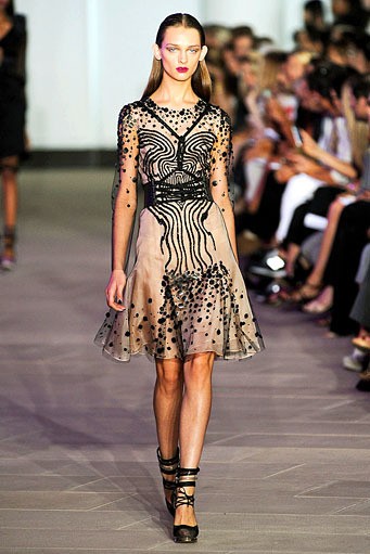 Prabal Gurung, Spring/Summer 2012. New York Fashion Week 2012. [Photo by Slaven Vlasic/Getty Images]