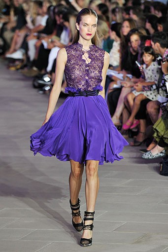 Prabal Gurung, Spring/Summer 2012. New York Fashion Week 2012. [Photo by Slaven Vlasic/Getty Images]