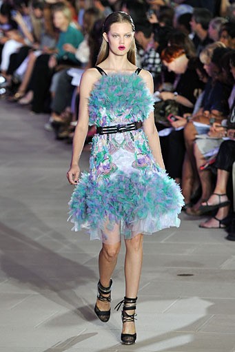 Prabal Gurung, Spring/Summer 2012. New York Fashion Week 2012. [Photo by Slaven Vlasic/Getty Images]