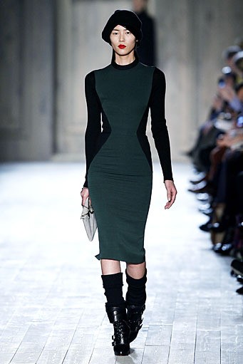 Victoria Beckham, Fall/Winter 2012. New York Fashion Week 2012. [Photo by Peter Michael Dills/Getty Images]