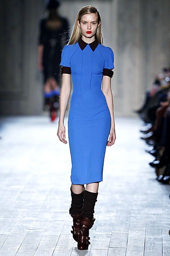 Victoria Beckham, Fall/Winter 2012. New York Fashion Week 2012. [Photo by Peter Michael Dills/Getty Images]