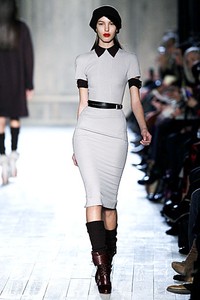 Victoria Beckham, Fall/Winter 2012. New York Fashion Week 2012. [Photo by Peter Michael Dills/Getty Images]