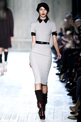 Victoria Beckham, Fall/Winter 2012. New York Fashion Week 2012. [Photo by Peter Michael Dills/Getty Images]
