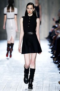 Victoria Beckham, Fall/Winter 2012. New York Fashion Week 2012. [Photo by Peter Michael Dills/Getty Images]