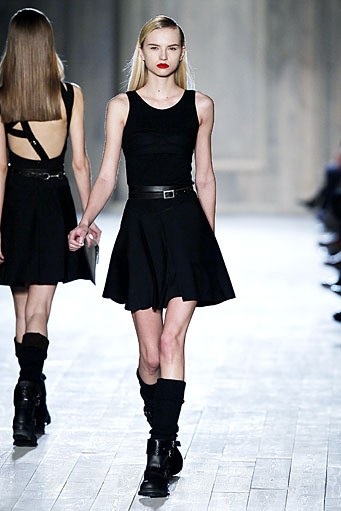 Victoria Beckham, Fall/Winter 2012. New York Fashion Week 2012. [Photo by Peter Michael Dills/Getty Images]