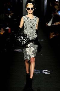 Diane Von Furstenberg, Fall/Winter 2012. New York Fashion Week 2012. [Photo by Frazer Harrison/Getty Images for Mercedes-Benz Fashion Week]