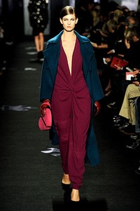 Diane Von Furstenberg, Fall/Winter 2012. New York Fashion Week 2012. [Photo by Frazer Harrison/Getty Images for Mercedes-Benz Fashion Week]