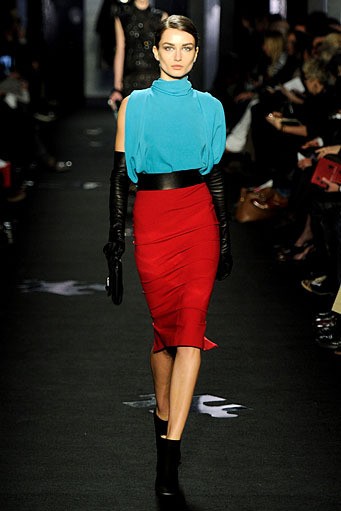 Diane Von Furstenberg, Fall/Winter 2012. New York Fashion Week 2012. [Photo by Frazer Harrison/Getty Images for Mercedes-Benz Fashion Week]