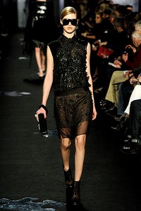 Diane Von Furstenberg, Fall/Winter 2012. New York Fashion Week 2012. [Photo by Frazer Harrison/Getty Images for Mercedes-Benz Fashion Week]