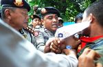 Polisi Gagalkan Demo ke Cikeas