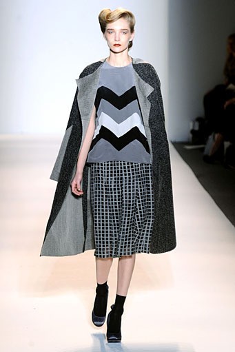 Lela Rose, Fall/Winter 2012. New York Fashion Week 2012. [Photo by Mike Coppola/Getty Images for Payless]