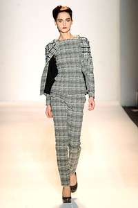 Lela Rose, Fall/Winter 2012. New York Fashion Week 2012. [Photo by Mike Coppola/Getty Images for Payless]