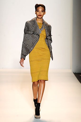 Lela Rose, Fall/Winter 2012. New York Fashion Week 2012. [Photo by Mike Coppola/Getty Images for Payless]