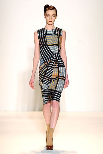 Lela Rose, Fall/Winter 2012. New York Fashion Week 2012. [Photo by Mike Coppola/Getty Images for Payless]