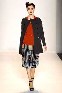 Lela Rose, Fall/Winter 2012. New York Fashion Week 2012. [Photo by Mike Coppola/Getty Images for Payless]