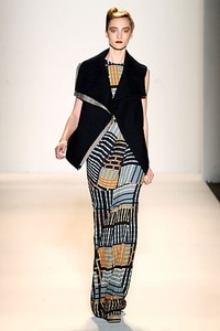 Lela Rose, Fall/Winter 2012. New York Fashion Week 2012. [Photo by Mike Coppola/Getty Images for Payless]