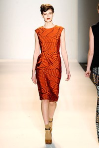 Lela Rose, Fall/Winter 2012. New York Fashion Week 2012. [Photo by Mike Coppola/Getty Images for Payless]