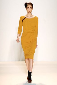 Lela Rose, Fall/Winter 2012. New York Fashion Week 2012. [Photo by Mike Coppola/Getty Images for Payless]