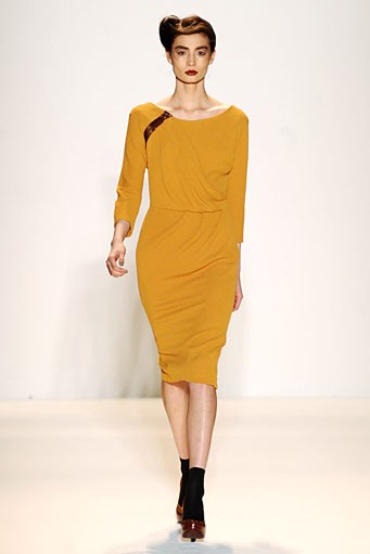 Lela Rose, Fall/Winter 2012. New York Fashion Week 2012. [Photo by Mike Coppola/Getty Images for Payless]