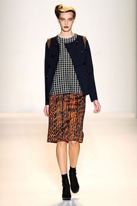 Lela Rose, Fall/Winter 2012. New York Fashion Week 2012. [Photo by Mike Coppola/Getty Images for Payless]