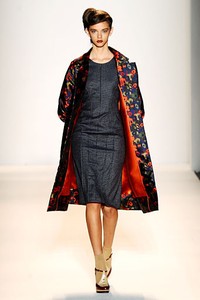 Lela Rose, Fall/Winter 2012. New York Fashion Week 2012. [Photo by Mike Coppola/Getty Images for Payless]