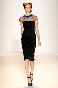 Lela Rose, Fall/Winter 2012. New York Fashion Week 2012. [Photo by Mike Coppola/Getty Images for Payless]