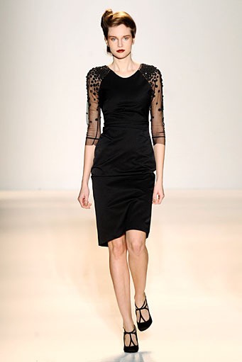 Lela Rose, Fall/Winter 2012. New York Fashion Week 2012. [Photo by Mike Coppola/Getty Images for Payless]