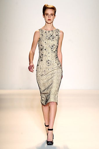 Lela Rose, Fall/Winter 2012. New York Fashion Week 2012. [Photo by Mike Coppola/Getty Images for Payless]