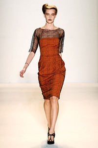 Lela Rose, Fall/Winter 2012. New York Fashion Week 2012. [Photo by Mike Coppola/Getty Images for Payless]