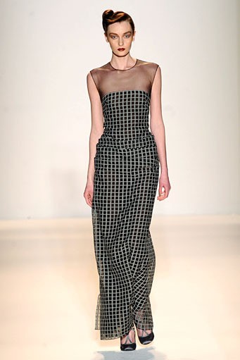Lela Rose, Fall/Winter 2012. New York Fashion Week 2012. [Photo by Mike Coppola/Getty Images for Payless]