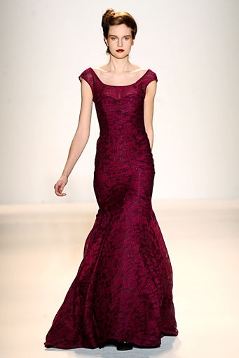 Lela Rose, Fall/Winter 2012. New York Fashion Week 2012. [Photo by Mike Coppola/Getty Images for Payless]