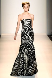 Lela Rose, Fall/Winter 2012. New York Fashion Week 2012. [Photo by Mike Coppola/Getty Images for Payless]