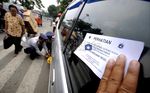 Parkir Sembarangan, Roda Mobil Digembok