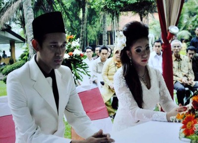 Bondan Prakoso & Margaret Resmikan Pernikahan